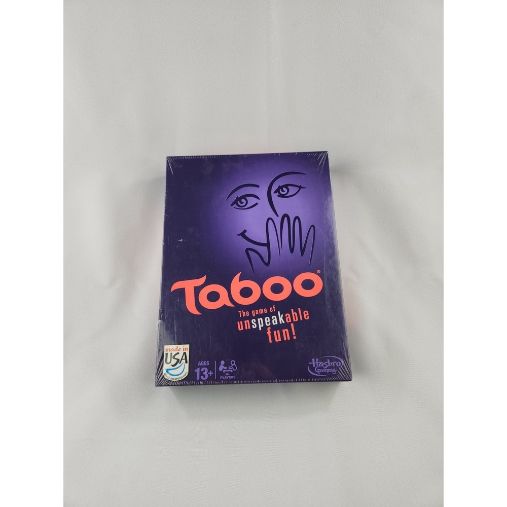 Vintage Taboo A Milton Bradley Game Ages 13-Adult New Sealed In Box Made USA